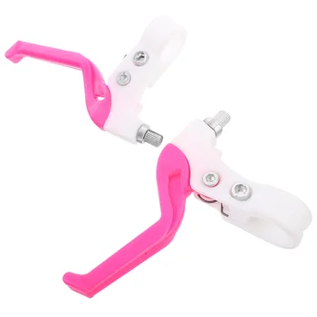1 Чифт Аксесоари за спирачен лост на детския велосипед Спирачна дръжка за детски велосипед (розова)