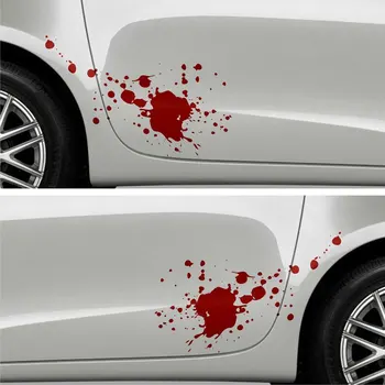 2 елемента спрей за петна кръв от 60 см от страничната стикер дизайн на колата тунинг стикер филм