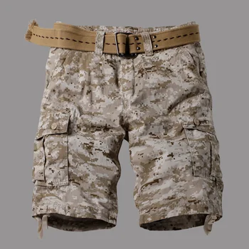 2023 летни камуфляжные военни панталони-карго в корейски стил мъжки свободни Камуфляжные шорти за мъже 29-40