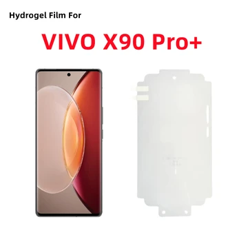4 бр. Пълно Покритие Отпред HD Гидрогелевая филм За VIVO X90 Pro Plus Екран Протектор За VIVO X90 Pro + Прозрачен Защитен Филм от TPU