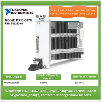 NI PXIE-6570 (устройство и цифров режим на работа PXI) 785283-01 - 2-слотный устройство и цифров режим на работа PXI, 100 mv/с