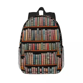 Библиотечни раници, Тийнейджърката чанта за книги, Модни детски училищни чанти, Пътнически Раница, чанта през рамо с Голям капацитет