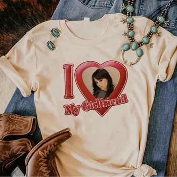 Джена Ортега, топ, дамски лятна тениска с аниме, дамски дрехи y2k
