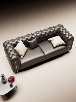 Комплект дивани Chesterfield, диван, мебели за всекидневна