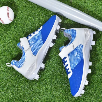 Луксозна Професионалната Бейзболна Обувки, Мъжки и Бейзболни Обувки за софтбол, Удобни Спортни обувки, устойчива на плъзгане обувки за софтбол За спортисти