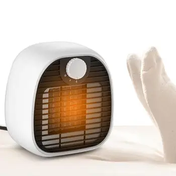 Мини-електрически нагревател Персонален настолен нагревател с бързото изгаряне и термостат, Мини-тихи нагреватели за зимна топлина Са идеални за