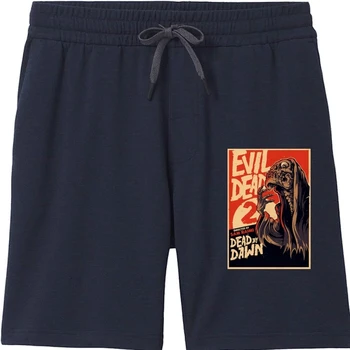 Мъжки къси Панталони Evil Dead 2 Evil Dead 2 Skeleton Horror Подарък Унисекс За Възрастни Мъжки къси Панталони, Мъжки къси Панталони с стръмен принтом мъжки къси Панталони