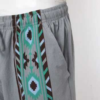 Мъжки летни обикновена ежедневни панталони на дантела-за момчета 9 години