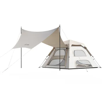 Напълно автоматична водоустойчив быстрооткрывающаяся палатка за нощуване на открито на 5-8 души