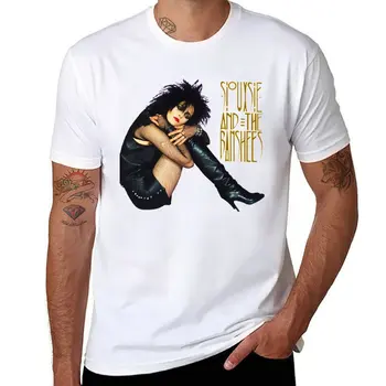Нова тениска Siouxsie and the Banshees, тениска оверсайз тениска за момче, мъжки тениски с изображение