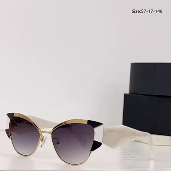 Нови Модни Маркови Дизайнерски Нередовни квадратни Слънчеви очила За жени, мъже, Ретро и Модерни Дамски слънчеви очила с кошачьим око, трендови нюанси