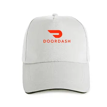 Новото Лого DoorDash 2021 2 Черно-Бяла бейзболна шапка Размер S M L XL 2XL 3XL