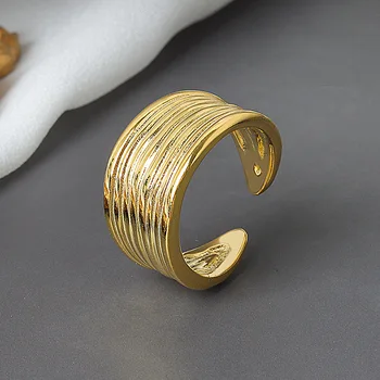 Обикновено Кръгли пръстени в корейския Стар стил за Жени и Мъже, ПОДАРЪК за Свети Валентин, Сватбен пръстен, Бижута 2023