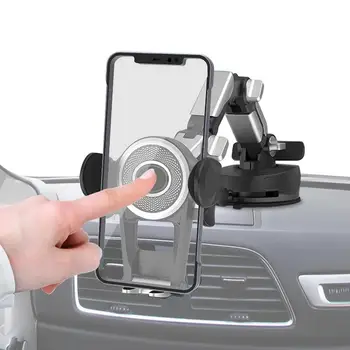 Определяне на автомобилния телефон на присоске, стойка за телефон, Здрава търтей, планина за таблото, Ротация на 360, за прозорците и предното стъкло