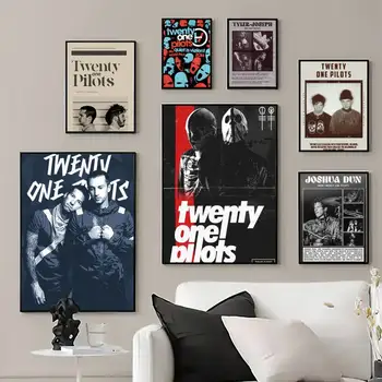 Печат на плакати T-Twenty One P-Пилоти, стенни пана, украса на дома в Хола
