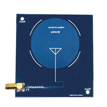Печатна платка, антена Iridium 1,614 Ghz, SMA, женски кръпка, Коефициент на усилване: 3,1