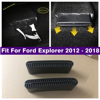 Седалката Под Изходната дупка Климатик, Защитна Рамка, Хастар, Подходящ За Ford Explorer 2012-2018, Черни Аксесоари За интериора