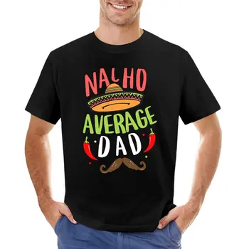 Синко Де Майо Начо, тениска за средно татко, мексиканска Фиеста, сладък потник, тениска оверсайз, мъжки