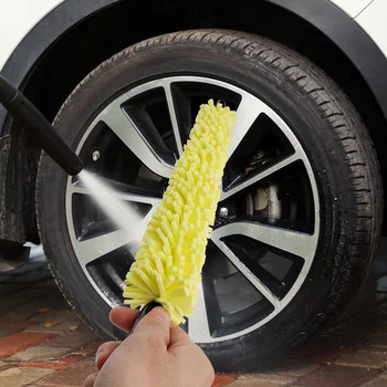 Специален инструмент за Почистване на автомобилни гуми, Четка За Почистване, Посочи Гъба, Четка За Почистване на Пропуски в главината на колелото