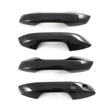 Стикери за украса на Врати дръжки, изработени от Въглеродни влакна ABS за BYD ATTO 3 Юан Plus 2022