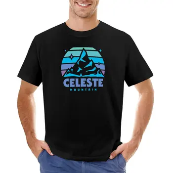 Тениска Celeste Mountain, бързо съхнещи тениски, тениски с графичен дизайн, облекла в стил хипи, тениски оверсайз за мъже