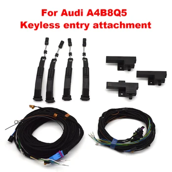 Удобен Четырехдверный вход за Audi A4 B8 Q5 Без ключ