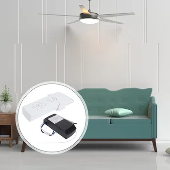 Универсален безжичен вентилатор на тавана, комплект контролер лампи, интелигентен ключ време, без за дома, хотела, офиса